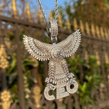 Bling "Big Eagle CEO" Pendant