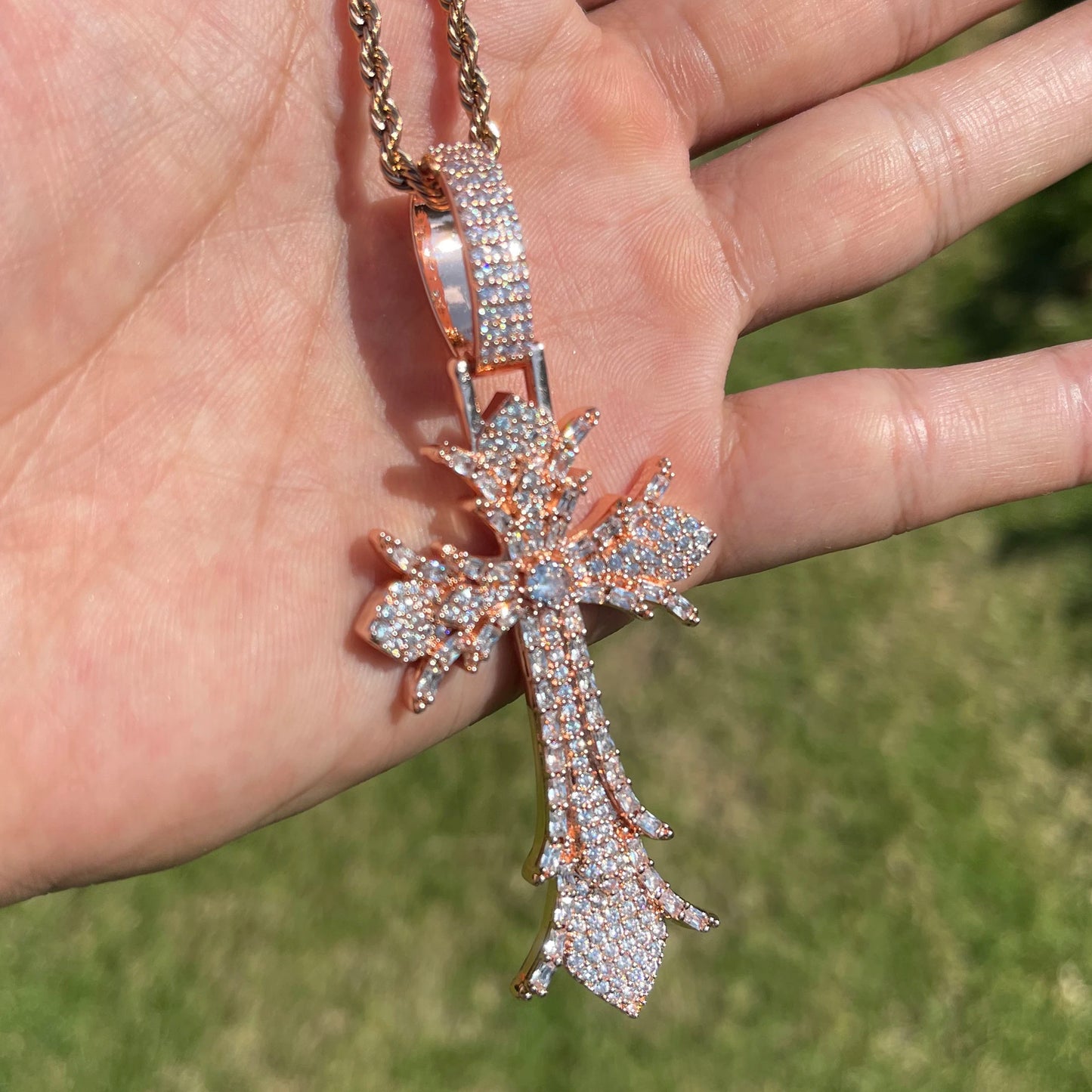 Bling "Cross" Pendant XXI