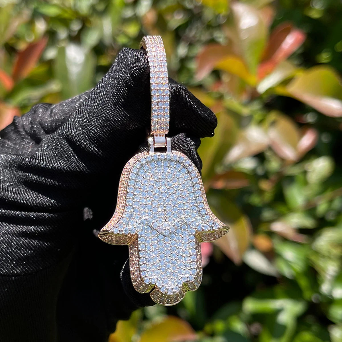 Bling "Hamsa Hand" Pendant II