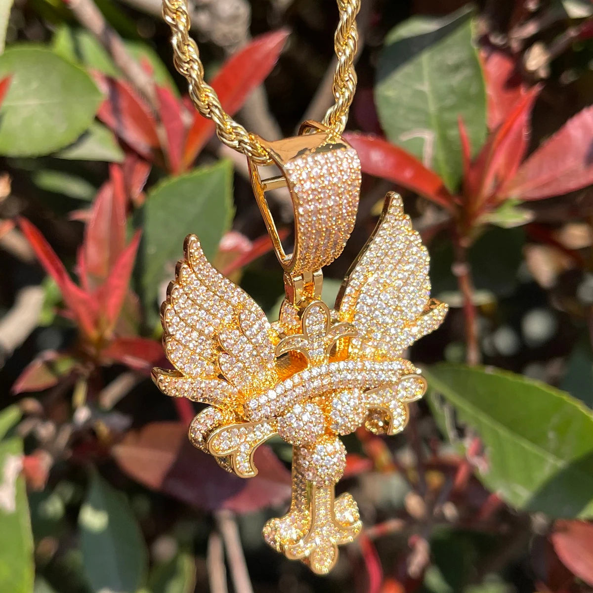 Bling "Cross" Pendant XVIII