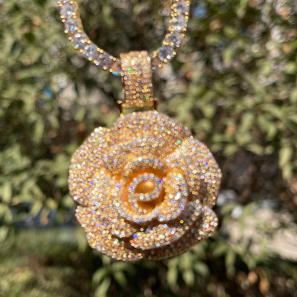 Bling "Rose" Pendant