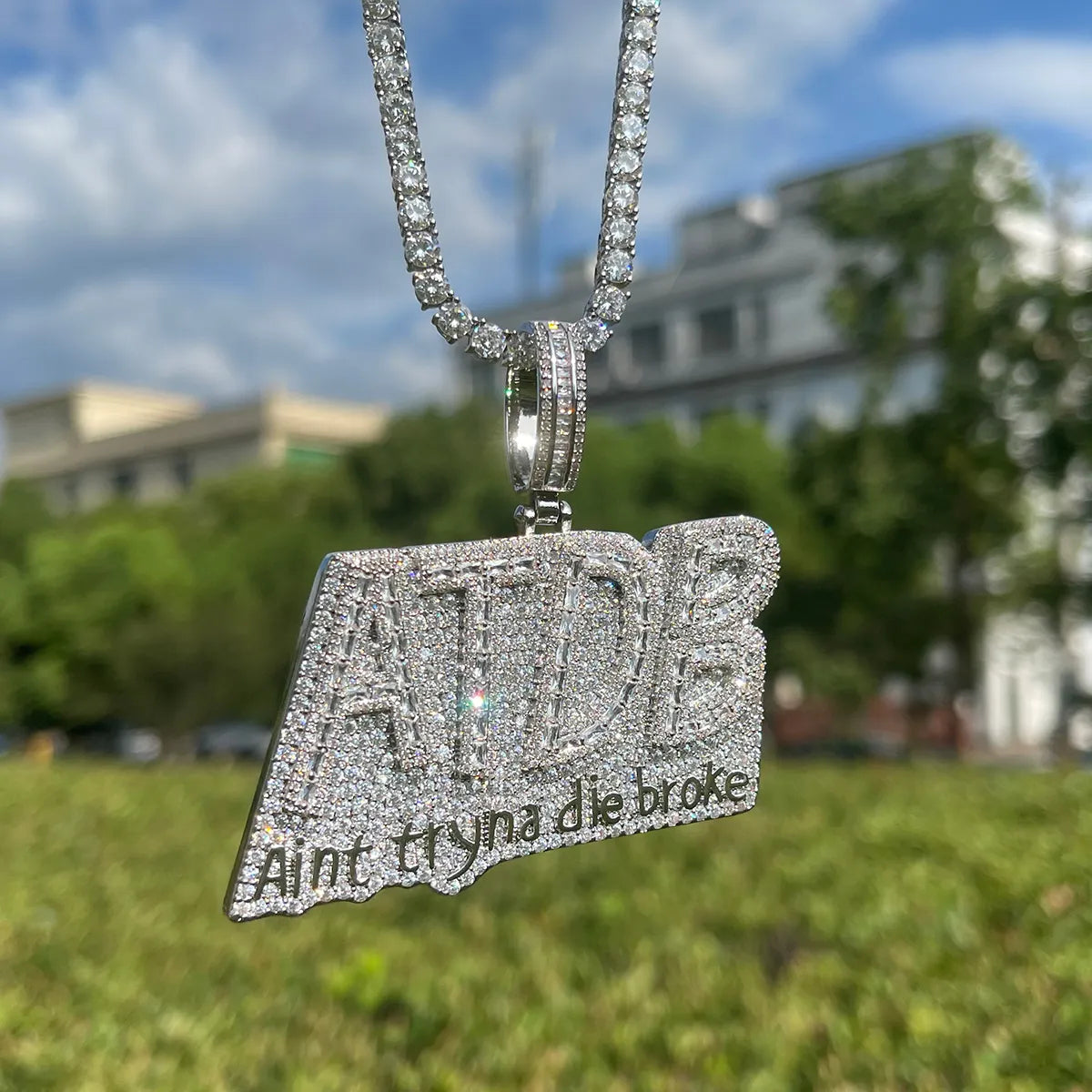 Bling "ATDB" Pendant