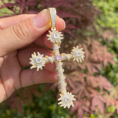 Bling "Cross" Pendant XIX