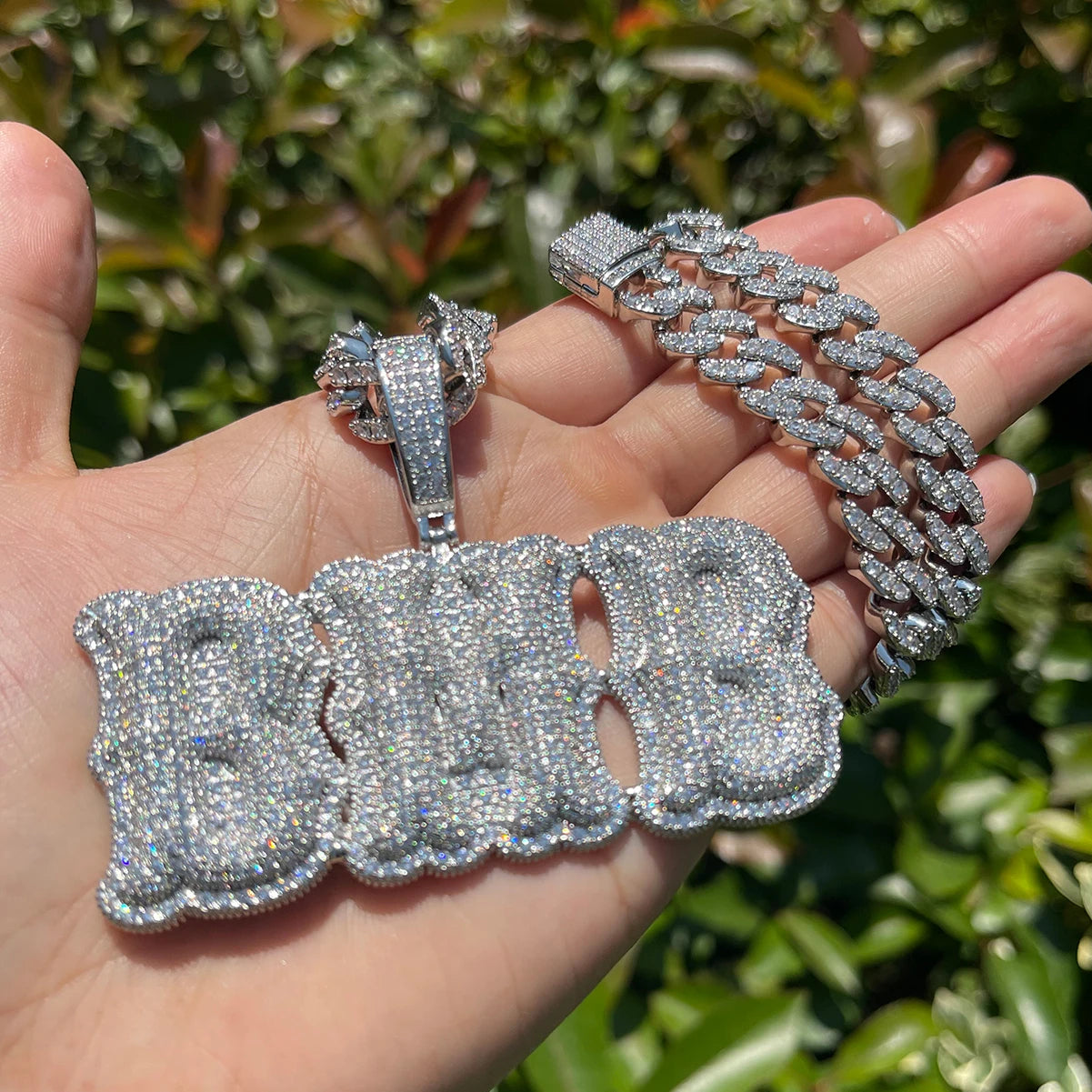 Bling "Out The Mud" Custom Pendant