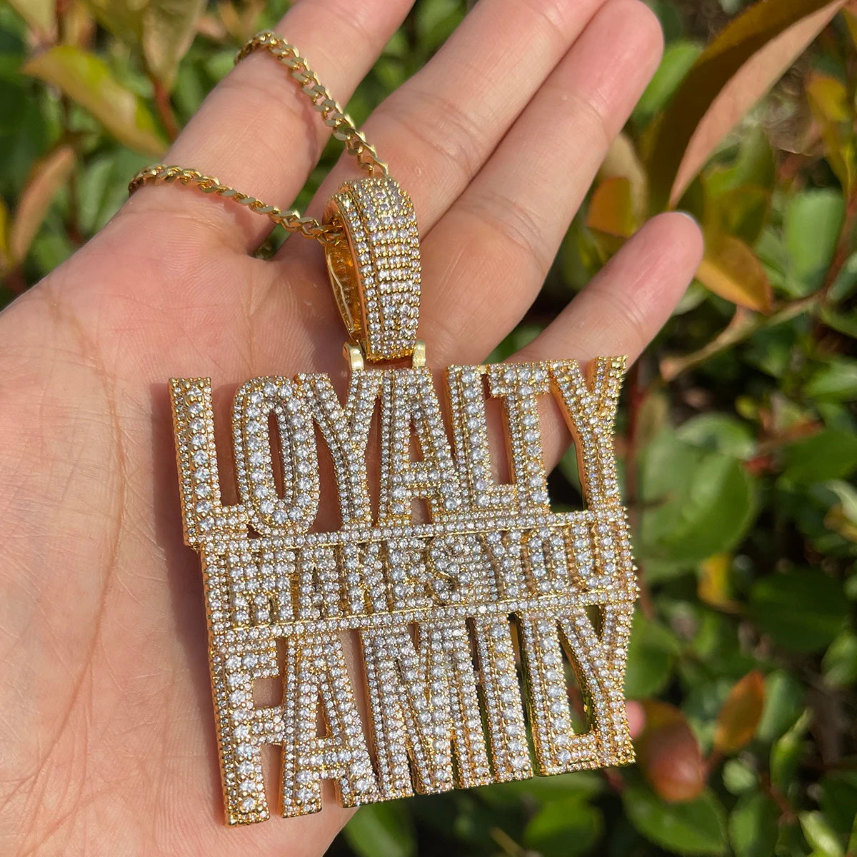Bling "LMYF" Pendant