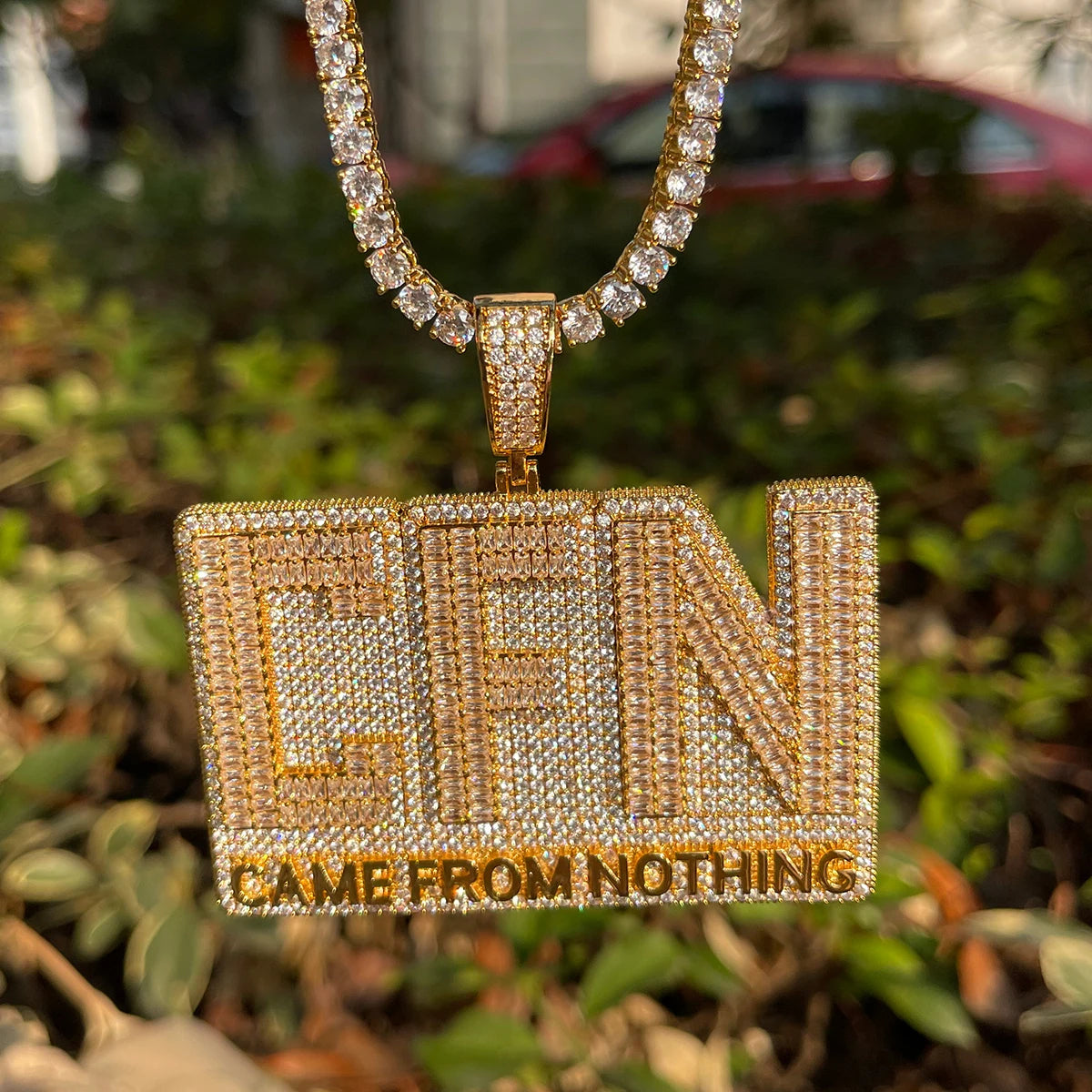 Bling "CFN" Pendant