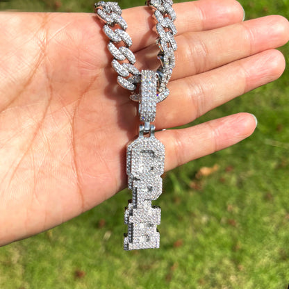 Bling "Totem Poles" Custom Pendant