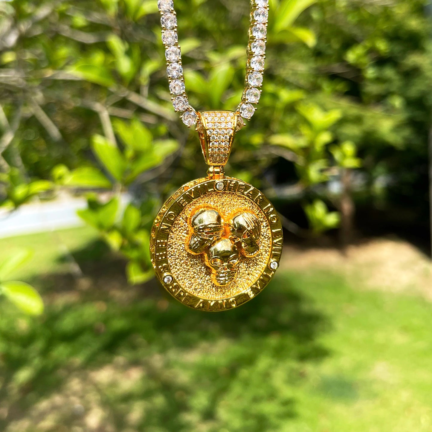 Bling "The Code" Pendant