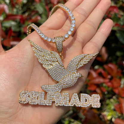 Bling "Selfmade" Pendant