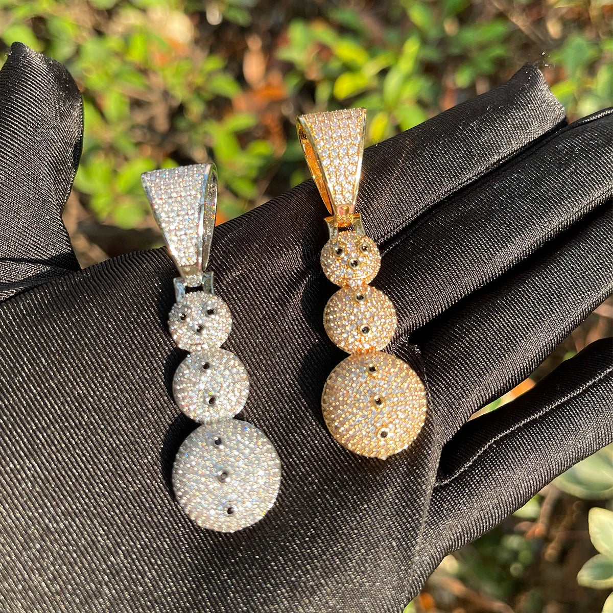 Bling "Snowman" Pendant