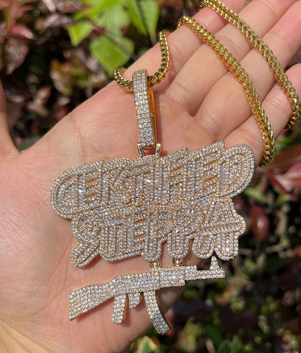 Bling "Certified Steppa" Pendant