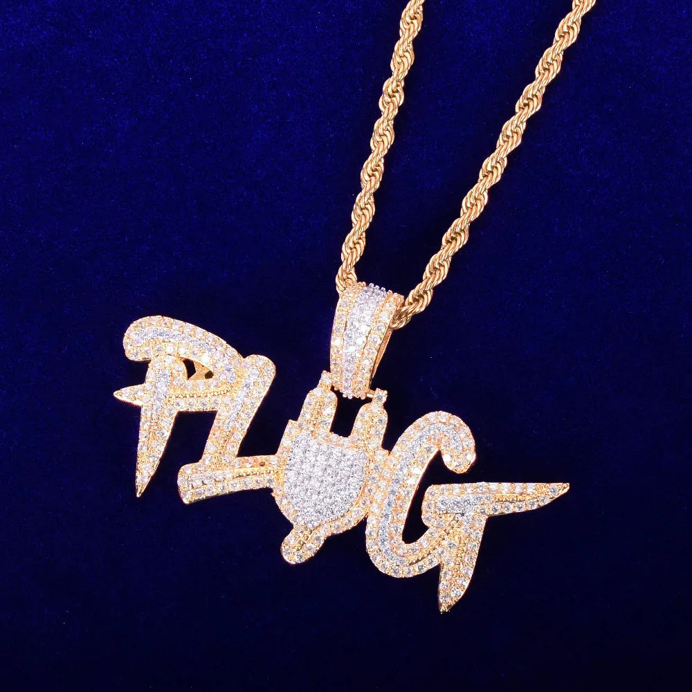 Bling "Plug" Pendant II