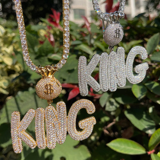 Bling "Money Bag" Custom Pendant II