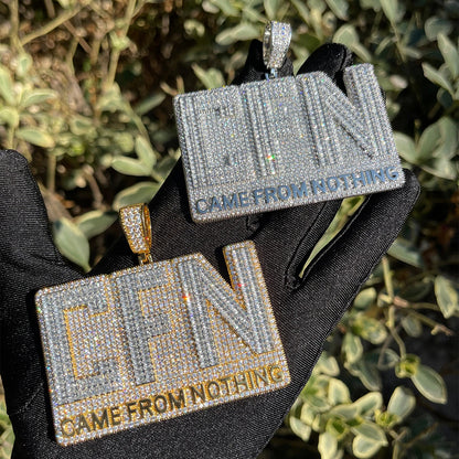 Bling "CFN" Pendant