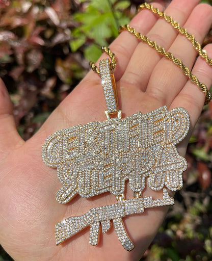 Bling "Certified Steppa" Pendant