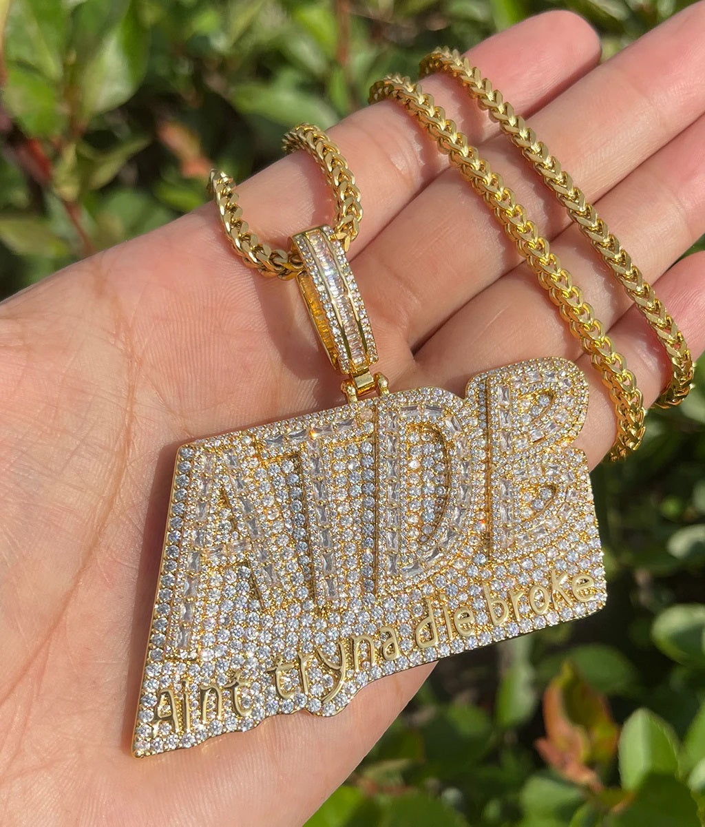 Bling "ATDB" Pendant