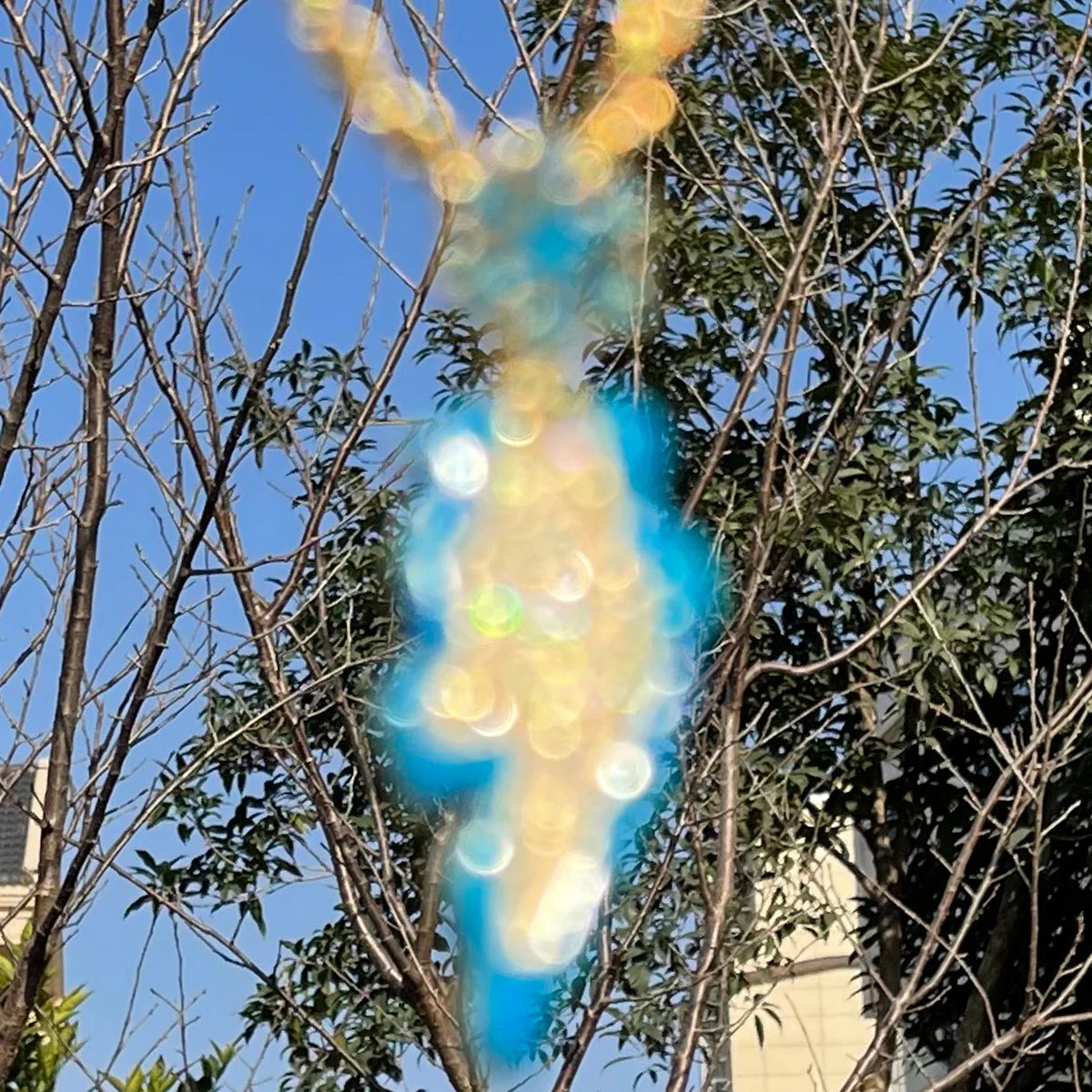 Bling "Snow & Fire Lightning" Pendant