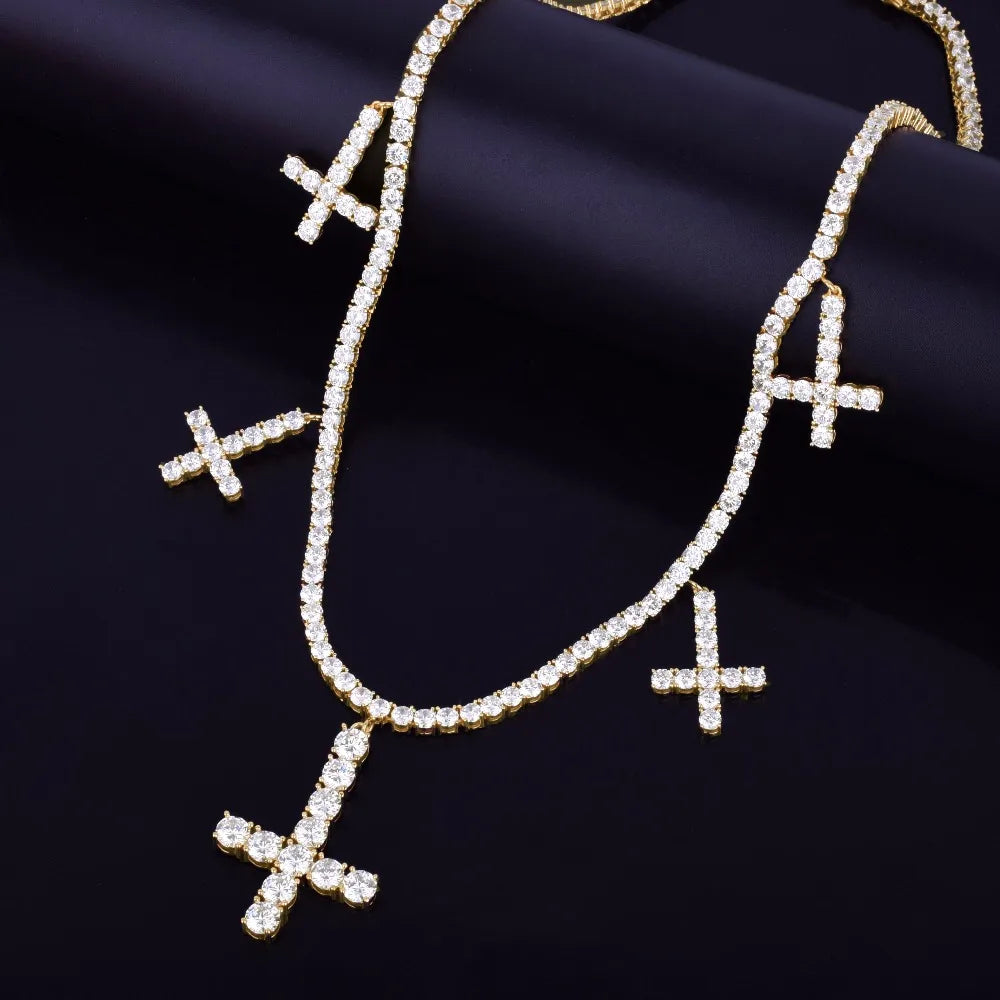 Bling "Cross" Pendant V