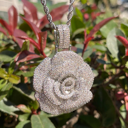 Bling "Rose" Pendant