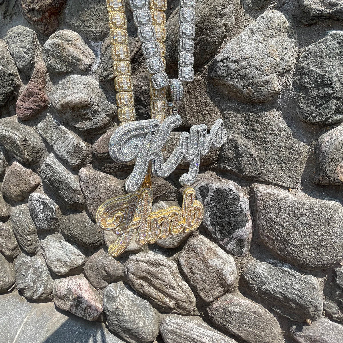 Bling "Baguettes" Custom Pendant III
