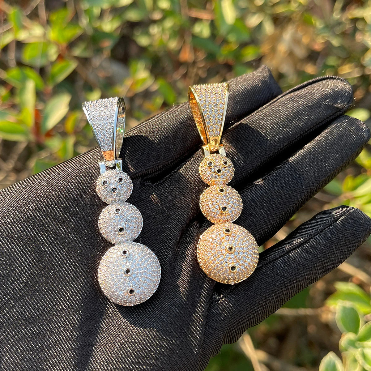Bling "Snowman" Pendant