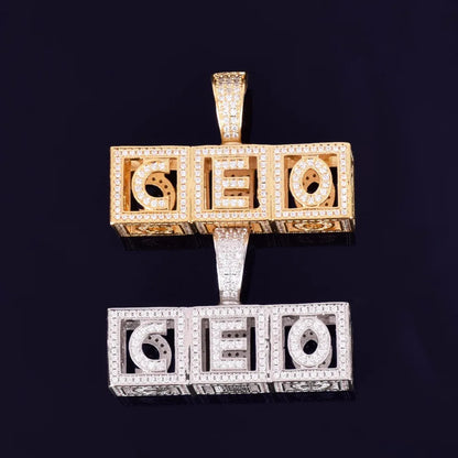 Bling "Bars" Custom Pendant