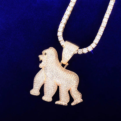 Bling "Gorilla" Pendant