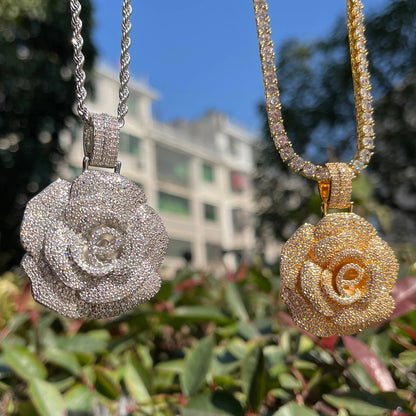 Bling "Rose" Pendant