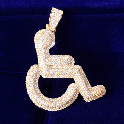 Bling "Handicap" Pendant