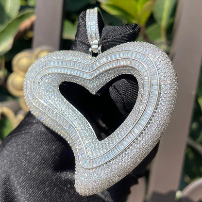 Bling "Big Heart" Pendant