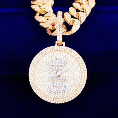 Bling "Spinner" Custom Pendant