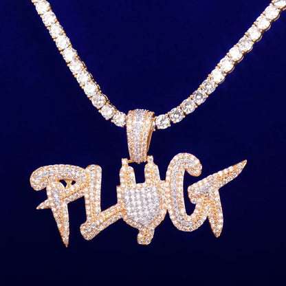 Bling "Plug" Pendant II