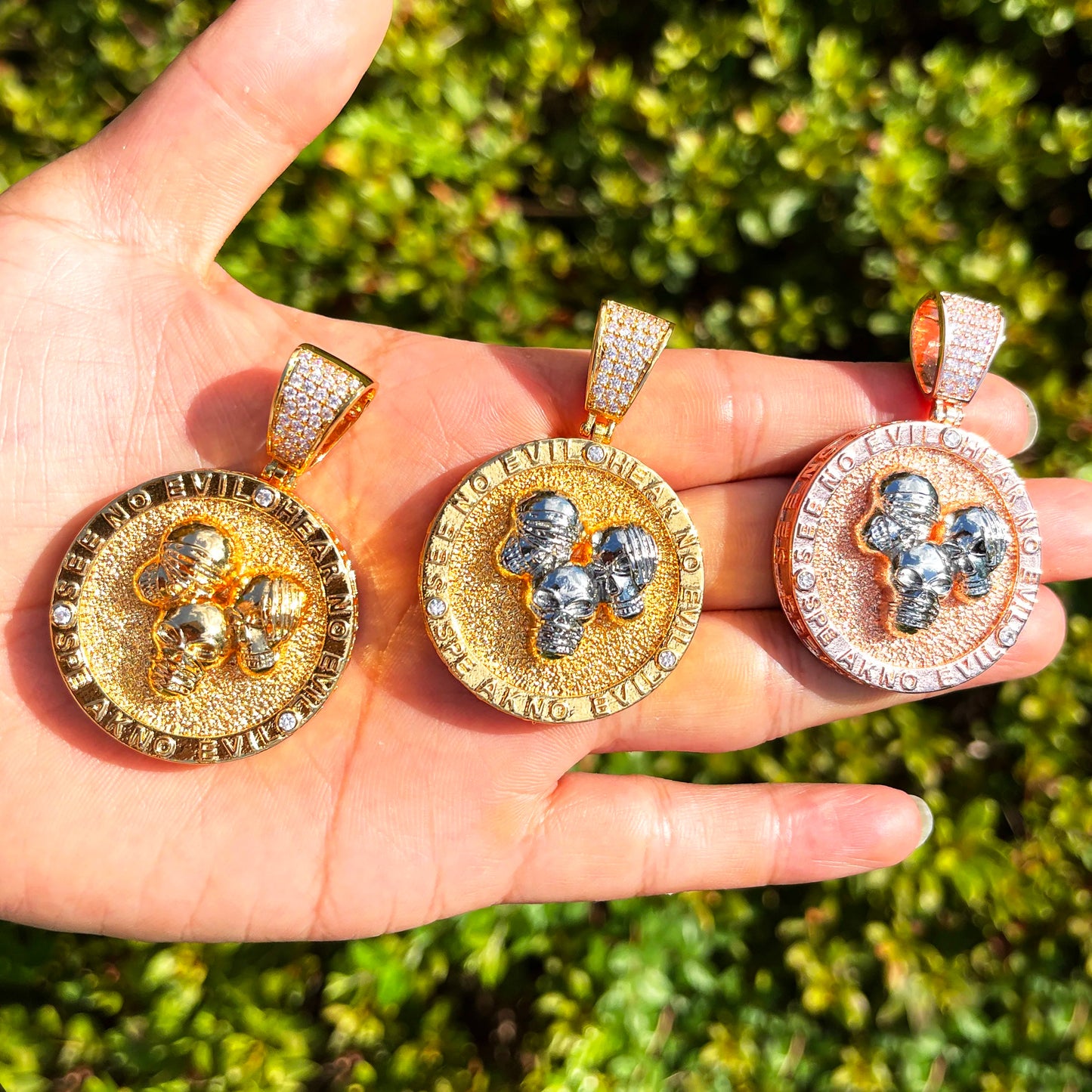 Bling "The Code" Pendant