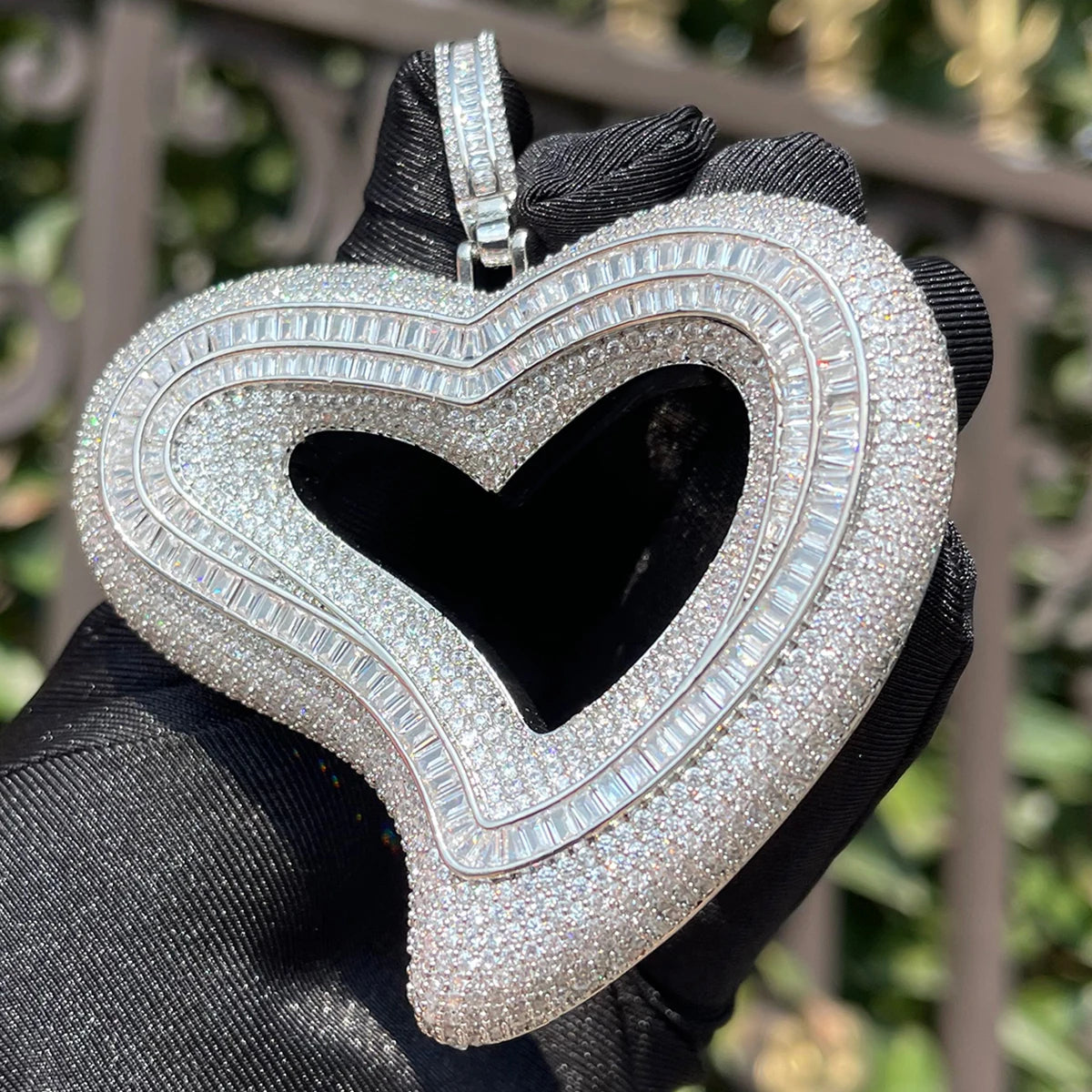 Bling "Big Heart" Pendant
