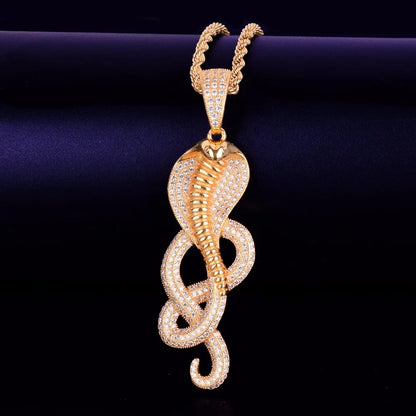 Bling "Snake" Pendant II