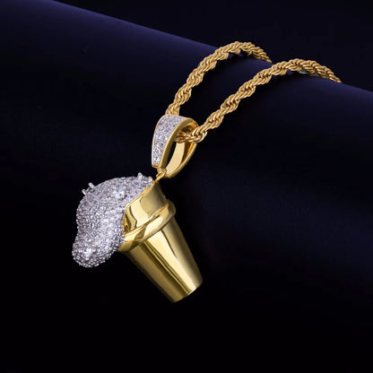 Bling "Lean" Pendant