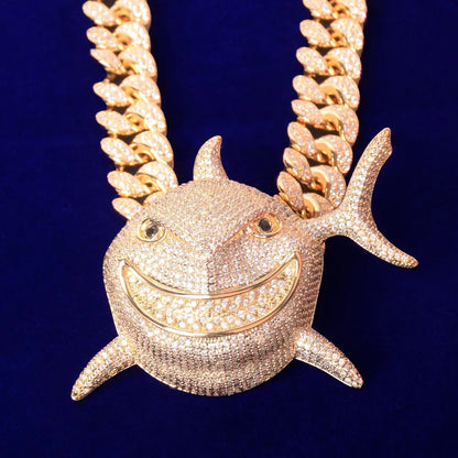 Bling "Shark" Pendant