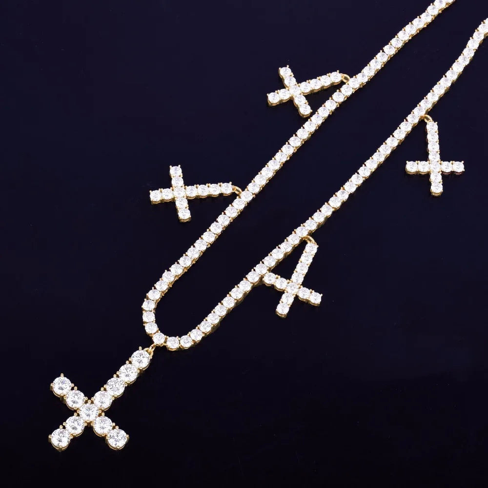 Bling "Cross" Pendant V