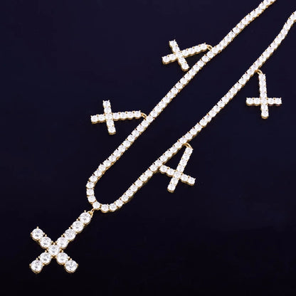 Bling "Cross" Pendant V