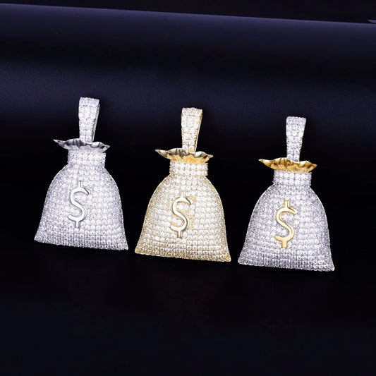 Bling "Money Bag" Pendant II