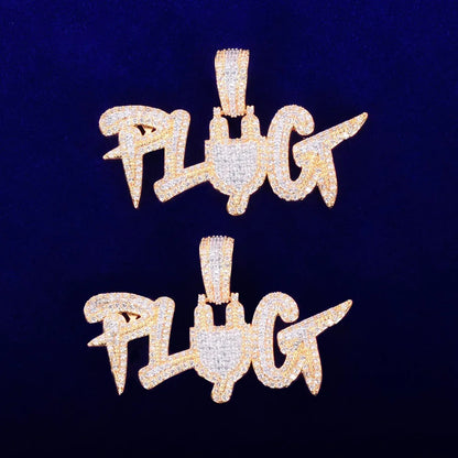 Bling "Plug" Pendant II