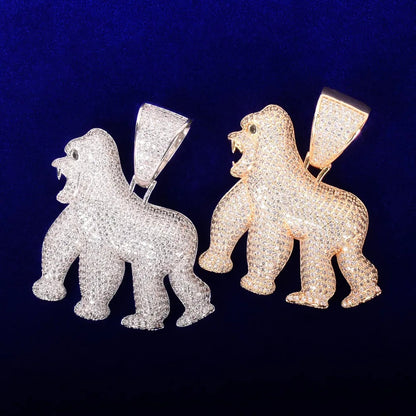 Bling "Gorilla" Cuban Chain Pendant