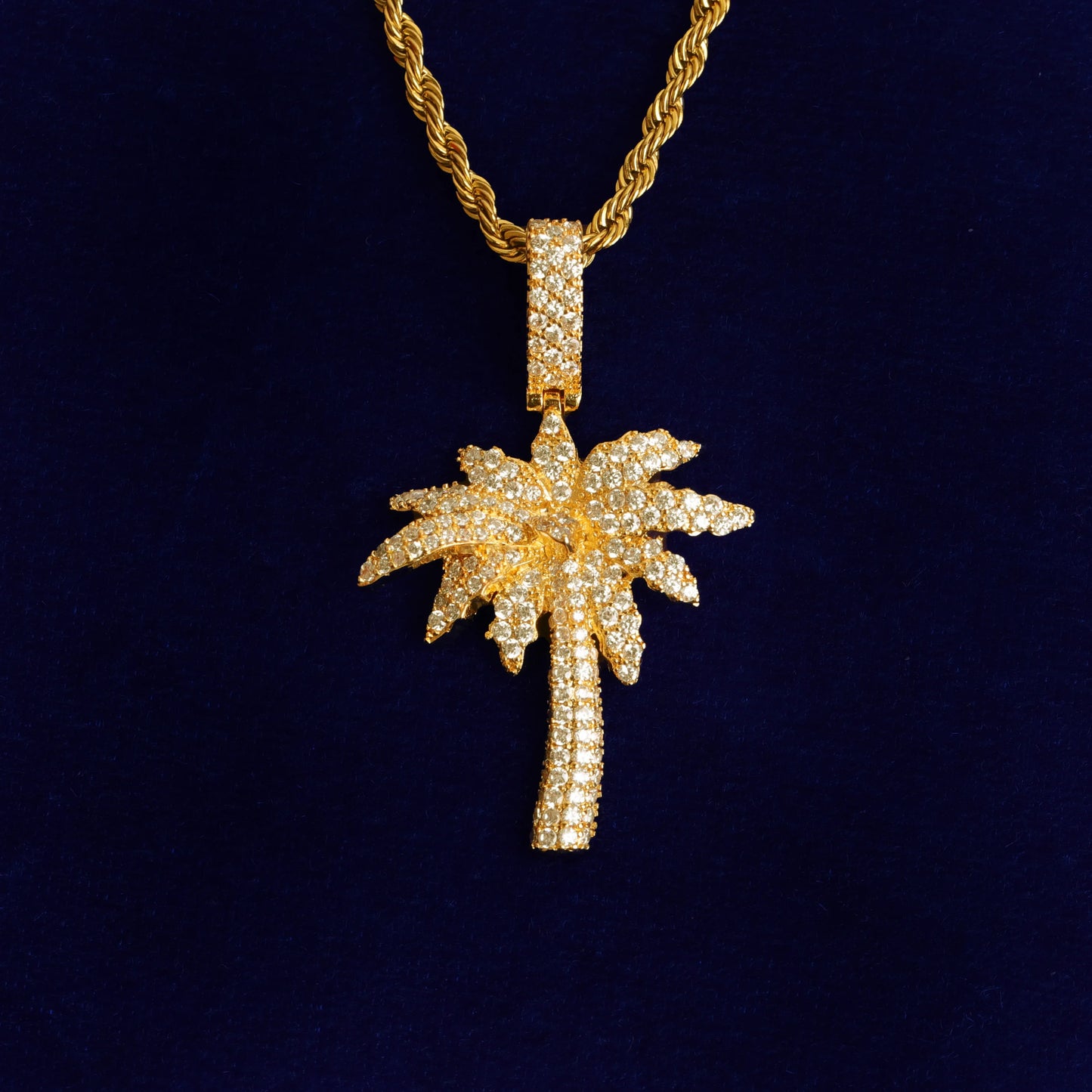 Bling "Palm Tree" Pendant