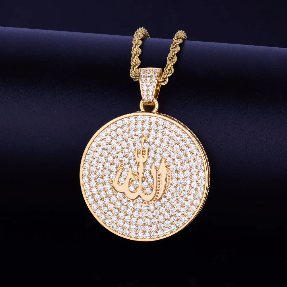 Bling "Allah" Pendant