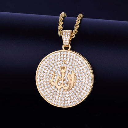Bling "Allah" Pendant