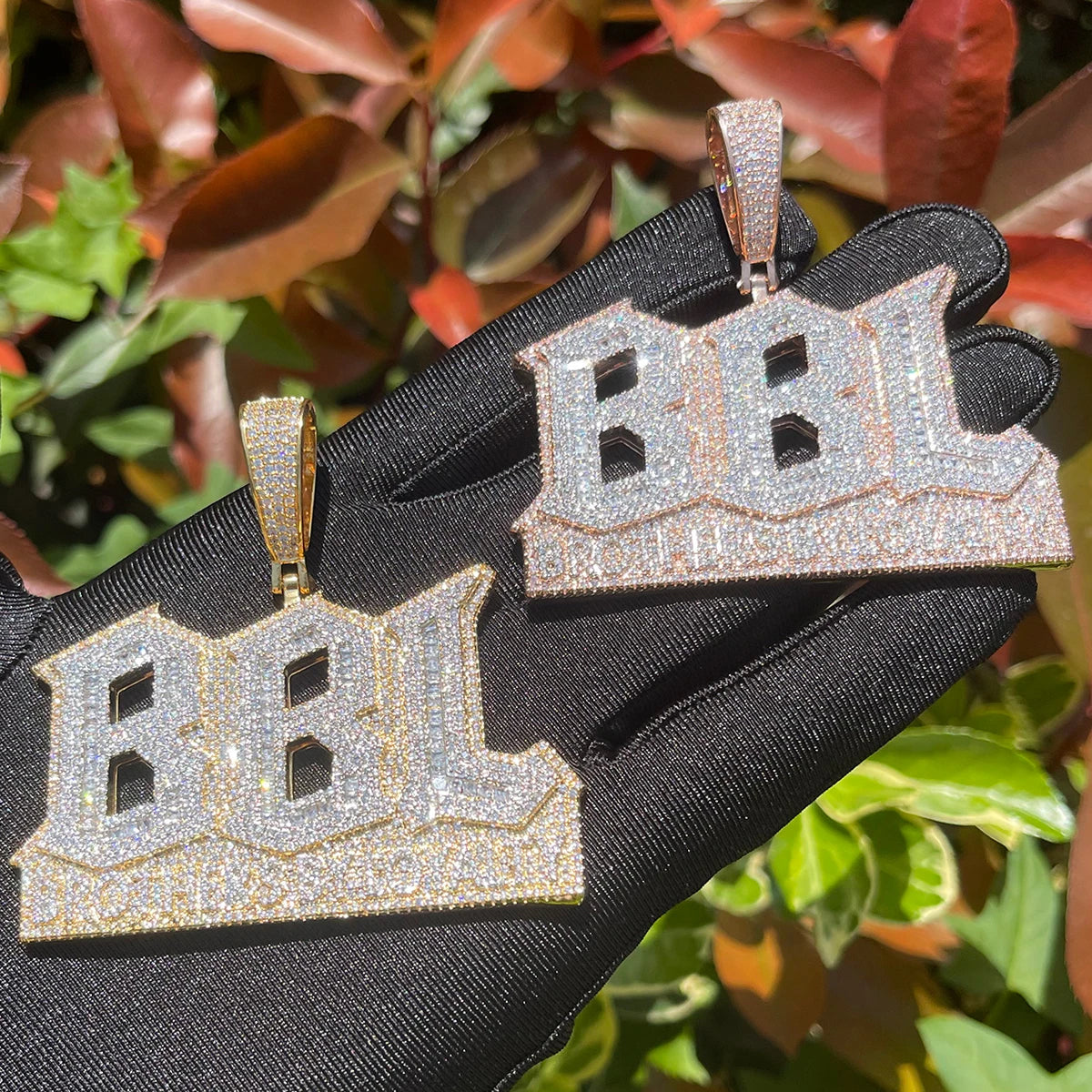 Bling "Brothers By Loyalty" Pendant