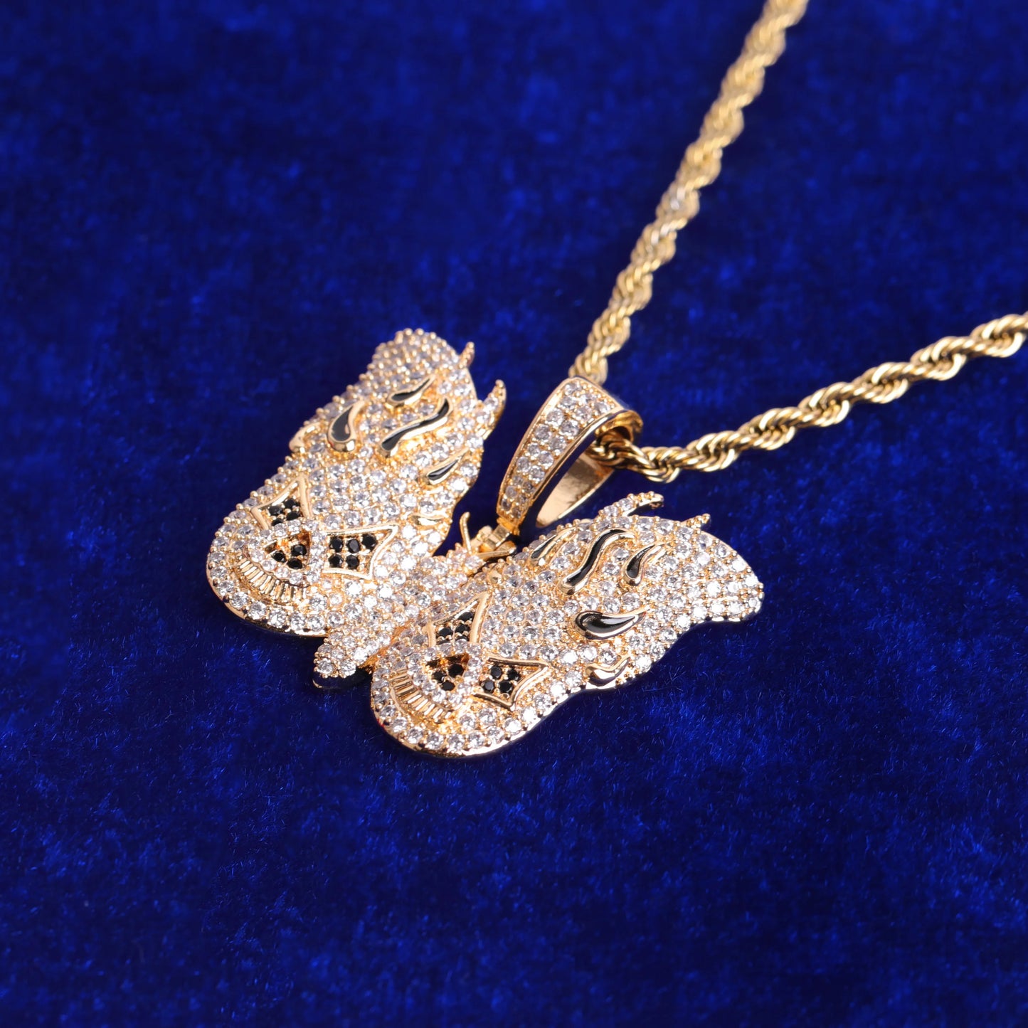 Bling "Butterfly" Pendant IV