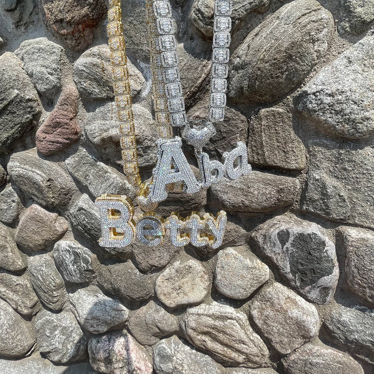 Bling "Love" Custom Pendant II