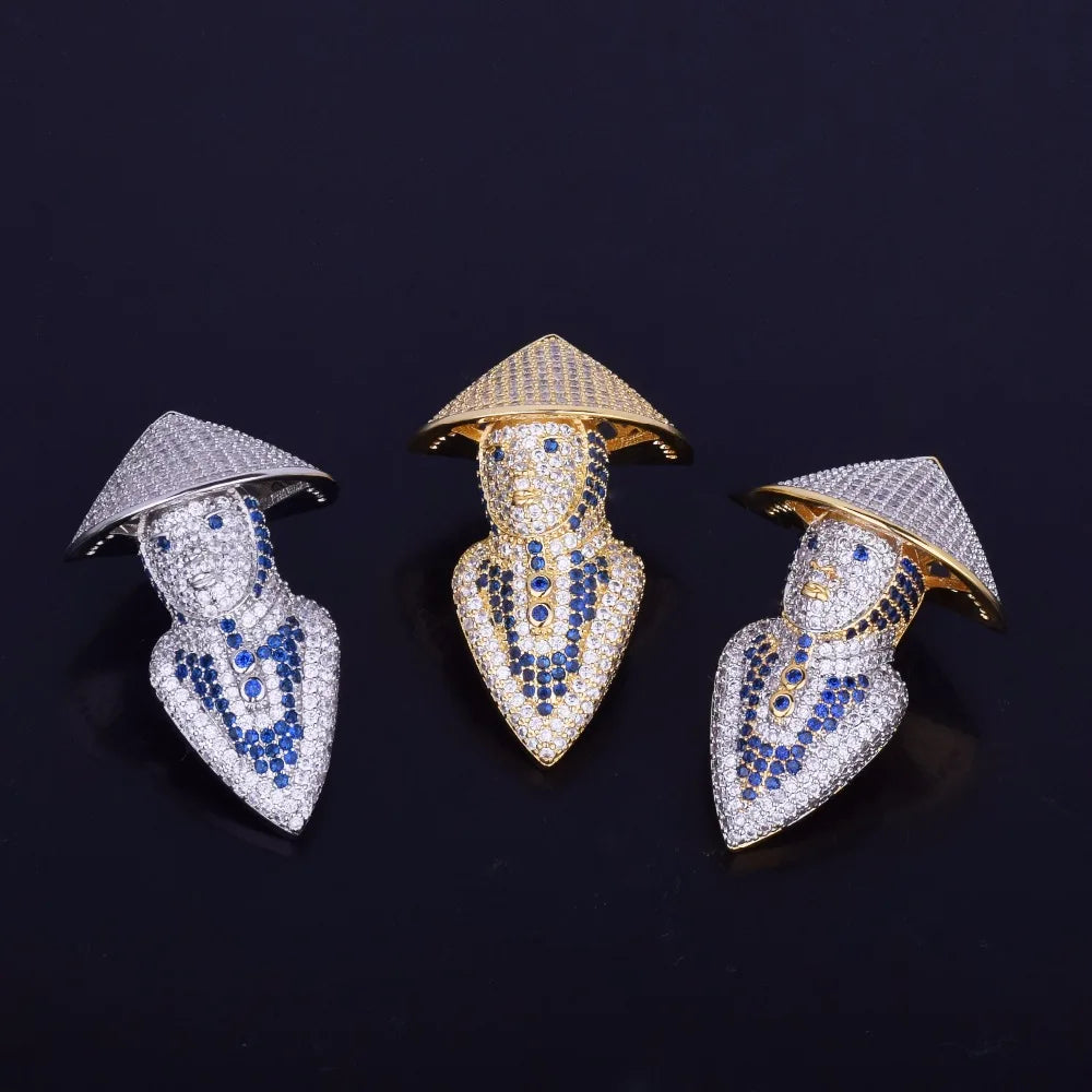 Bling "Raiden" Pendant