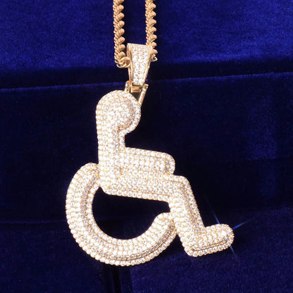 Bling "Handicap" Pendant